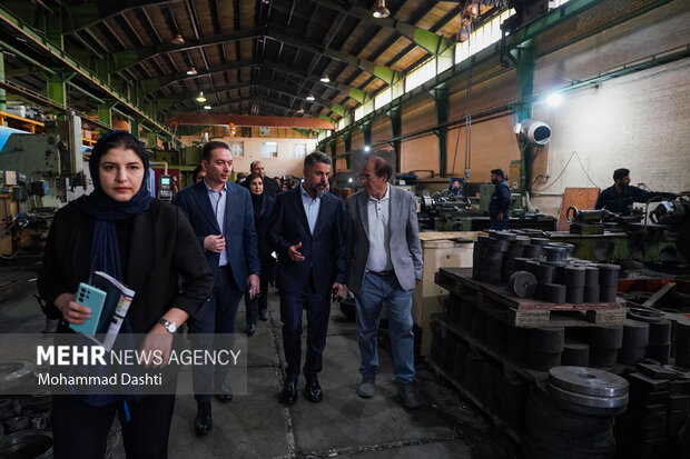 بازدید اصحاب رسانه از شهرک‌های صنعتی استان اردبیل  