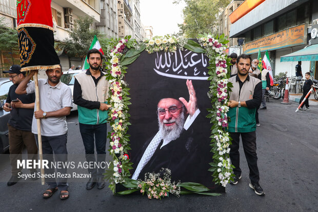 عزاداری خادمیاران رضوی در سوگ پیامبر اکرم(ص) و امام حسن مجتبی(ع)