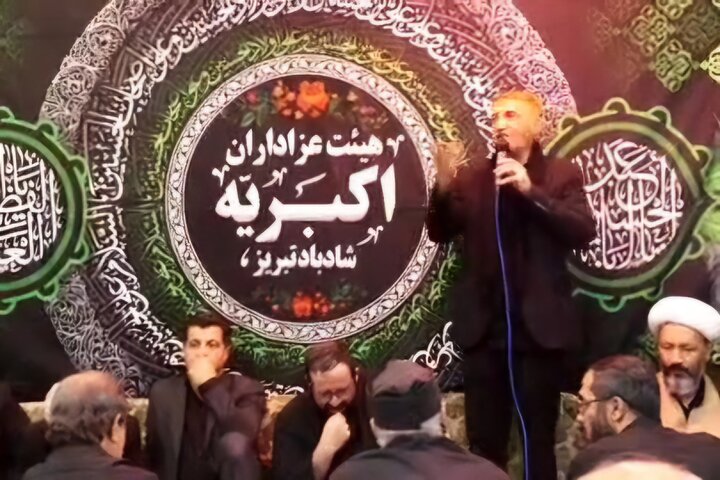 عزاداری هیئات آذربایجان‌شرقی در جوار حرم رضوی؛ مشهد غرق ماتم شد