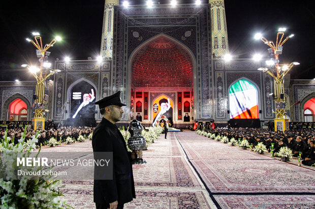 مراسم خطبه خوانی شهادت امام رضا (ع)
