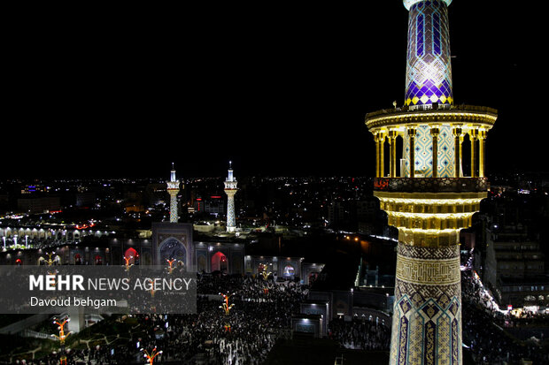مراسم خطبه خوانی شهادت امام رضا (ع)