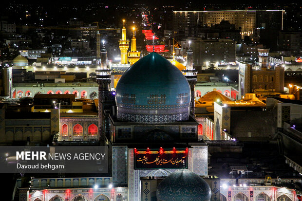 مراسم خطبه خوانی شهادت امام رضا (ع)