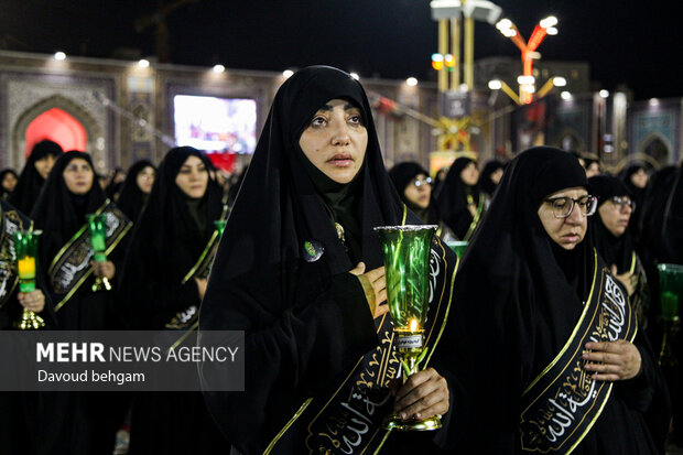 مراسم خطبه خوانی شهادت امام رضا (ع)