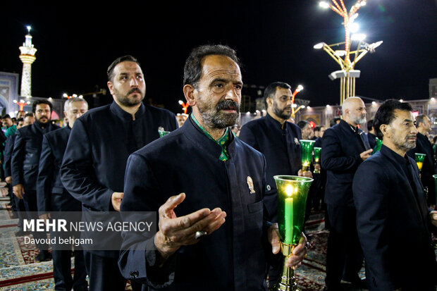 مراسم خطبه خوانی شهادت امام رضا (ع)