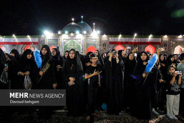 مراسم خطبه خوانی شهادت امام رضا (ع)