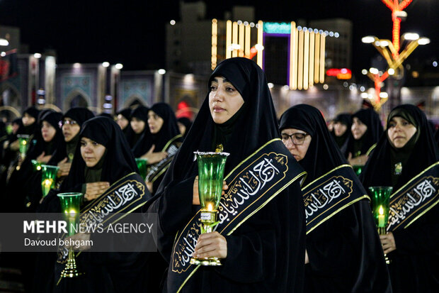 مراسم خطبه خوانی شهادت امام رضا (ع)
