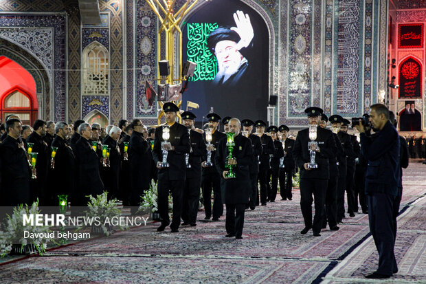 مراسم خطبه خوانی شهادت امام رضا (ع)