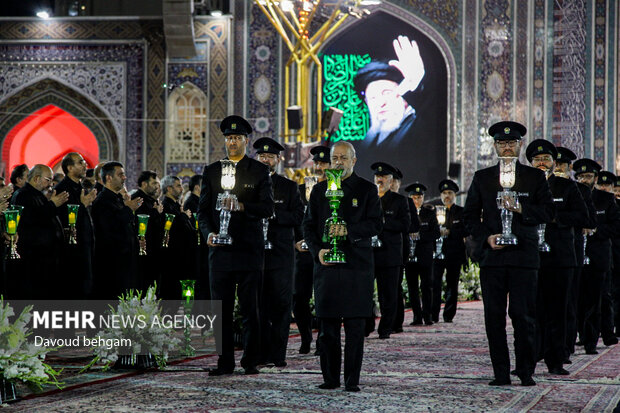مراسم خطبه خوانی شهادت امام رضا (ع)