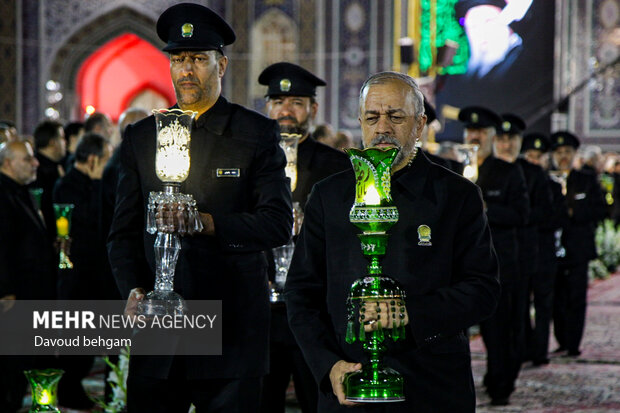 مراسم خطبه خوانی شهادت امام رضا (ع)