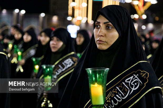 مراسم خطبه خوانی شهادت امام رضا (ع)