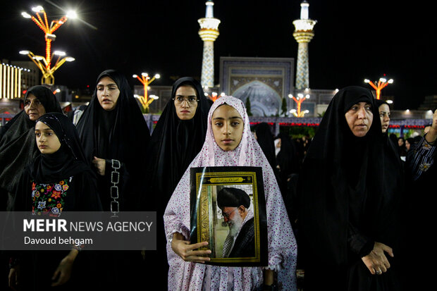 مراسم خطبه خوانی شهادت امام رضا (ع)
