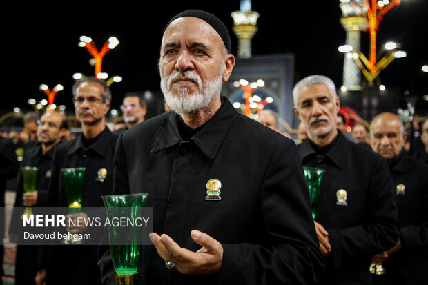مراسم خطبه خوانی شهادت امام رضا (ع)
