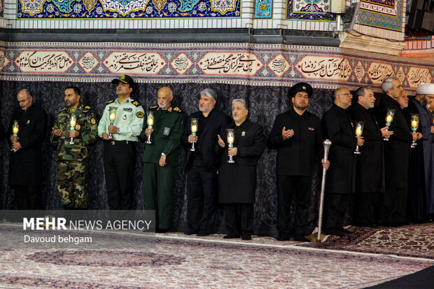 مراسم خطبه خوانی شهادت امام رضا (ع)