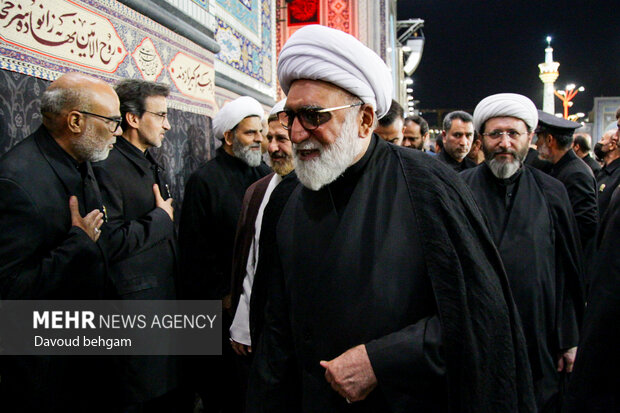 مراسم خطبه خوانی شهادت امام رضا (ع)