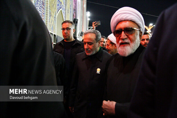 مراسم خطبه خوانی شهادت امام رضا (ع)
