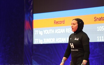۷ مدال رنگارنگ دختران وزنه‌بردار ایران در تاشکند
