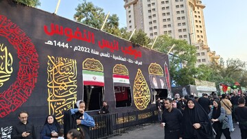 موکب عراقی‌ها در مسیر زائران حرم امام رضا(ع)