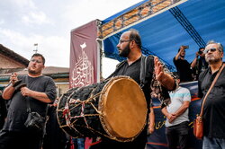 پرچم رضوی در شب شهادت امام رضا(ع) مهمان کلاته‌ رودبار شد