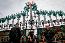 دسته عزاداری شهادت امام رضا (ع) در رشت