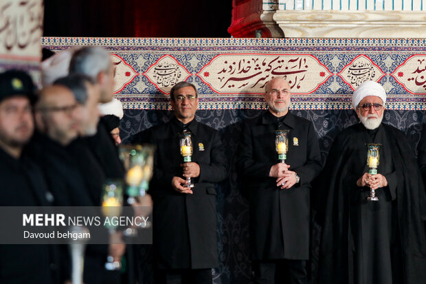 مراسم خطبه‌خوانی شب شهادت امام رضا (ع)