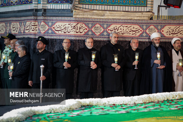 مراسم خطبه‌خوانی شب شهادت امام رضا (ع)