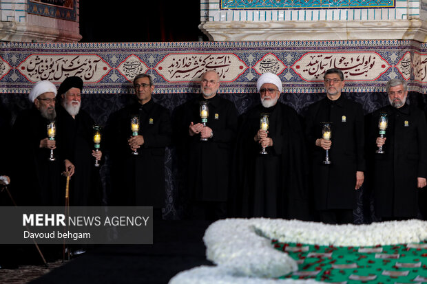 مراسم خطبه‌خوانی شب شهادت امام رضا (ع)