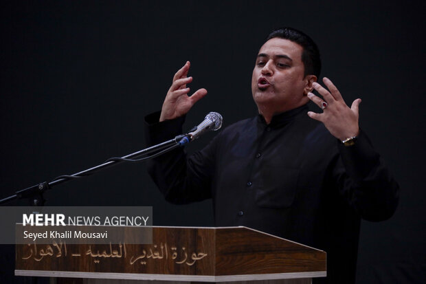 مراسم عزاداری شب شهادت امام رضا(ع) در اهواز