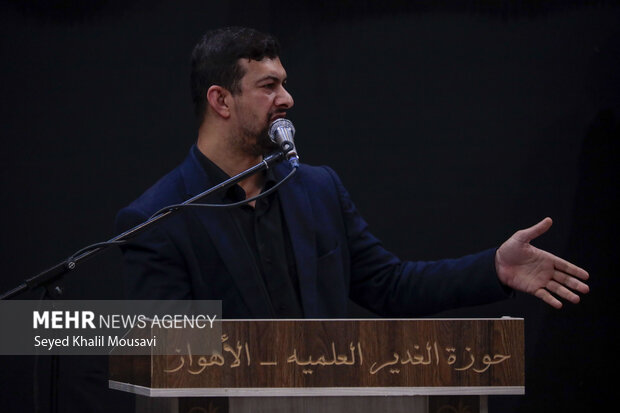 مراسم عزاداری شب شهادت امام رضا(ع) در اهواز