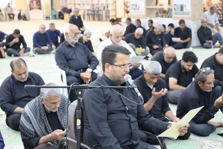 مراسم قرائت زیارت امام رضا(ع) در «دیر» برگزار شد