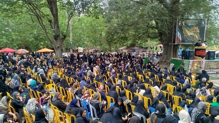 آئین سنتی «عَلَم واچینی» در روستای ماشک تهرانچی برگزار شد