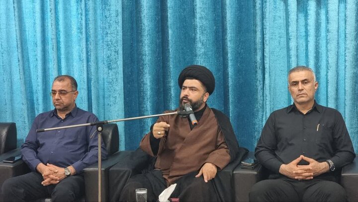 مراسم سوگواری سالروز شهادت  امام رضا(ع) در گناوه برگزار شد