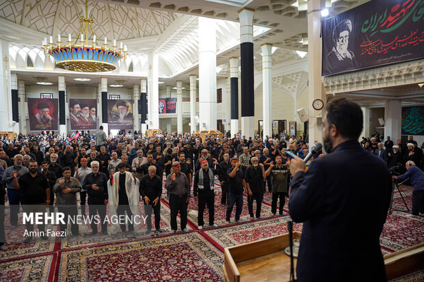 مراسم عزاداری شهادت امام رضا(ع) در حرم شاهچراغ