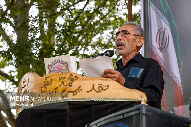 آئین علم واچینی روستای ماشک تهرانچی در گیلان