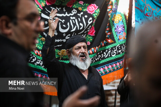 عزاداری شهادت امام رضا (ع) در بازار تاریخی تبریز