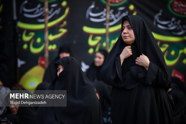 آیین عزاداری و نخل برداری شهادت امام رضا(ع) در مهریز