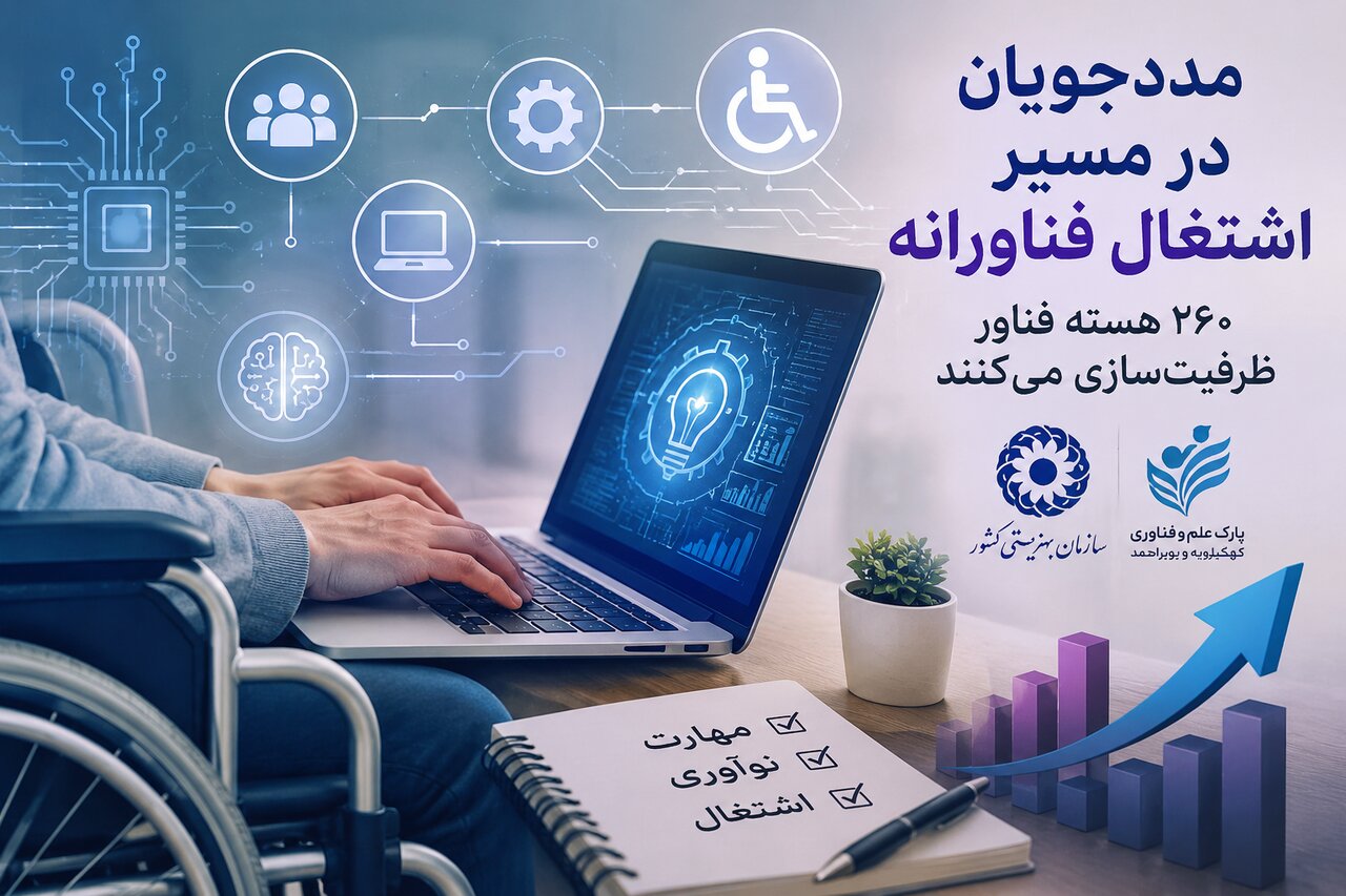 مددجویان در مسیر اشتغال فناورانه؛ ۲۶۰ هسته فناور ظرفیت‌سازی می‌کنند
