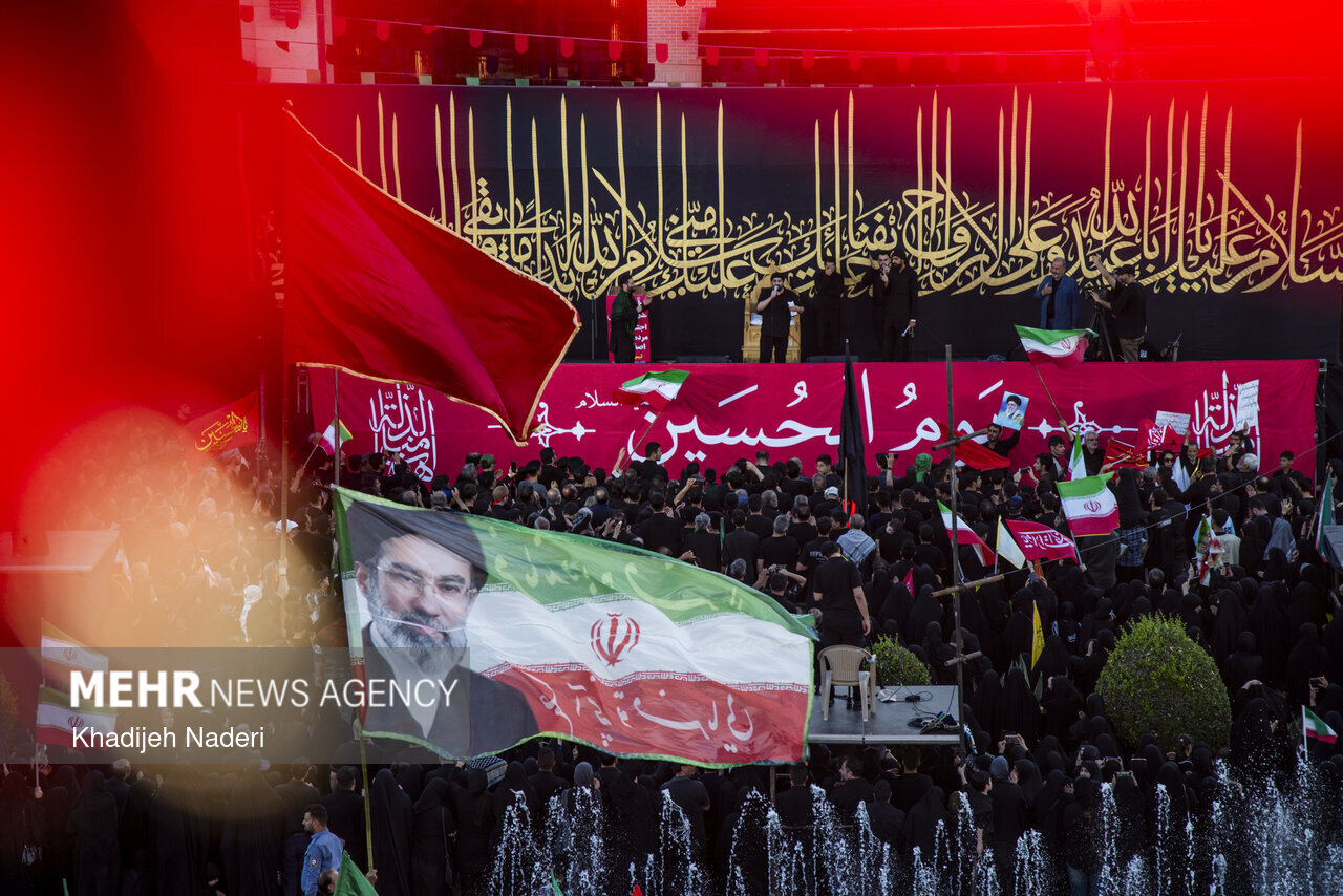 اجتماعات مردمی فارسان صحنه سوگواری ایام پایانی صفر شد