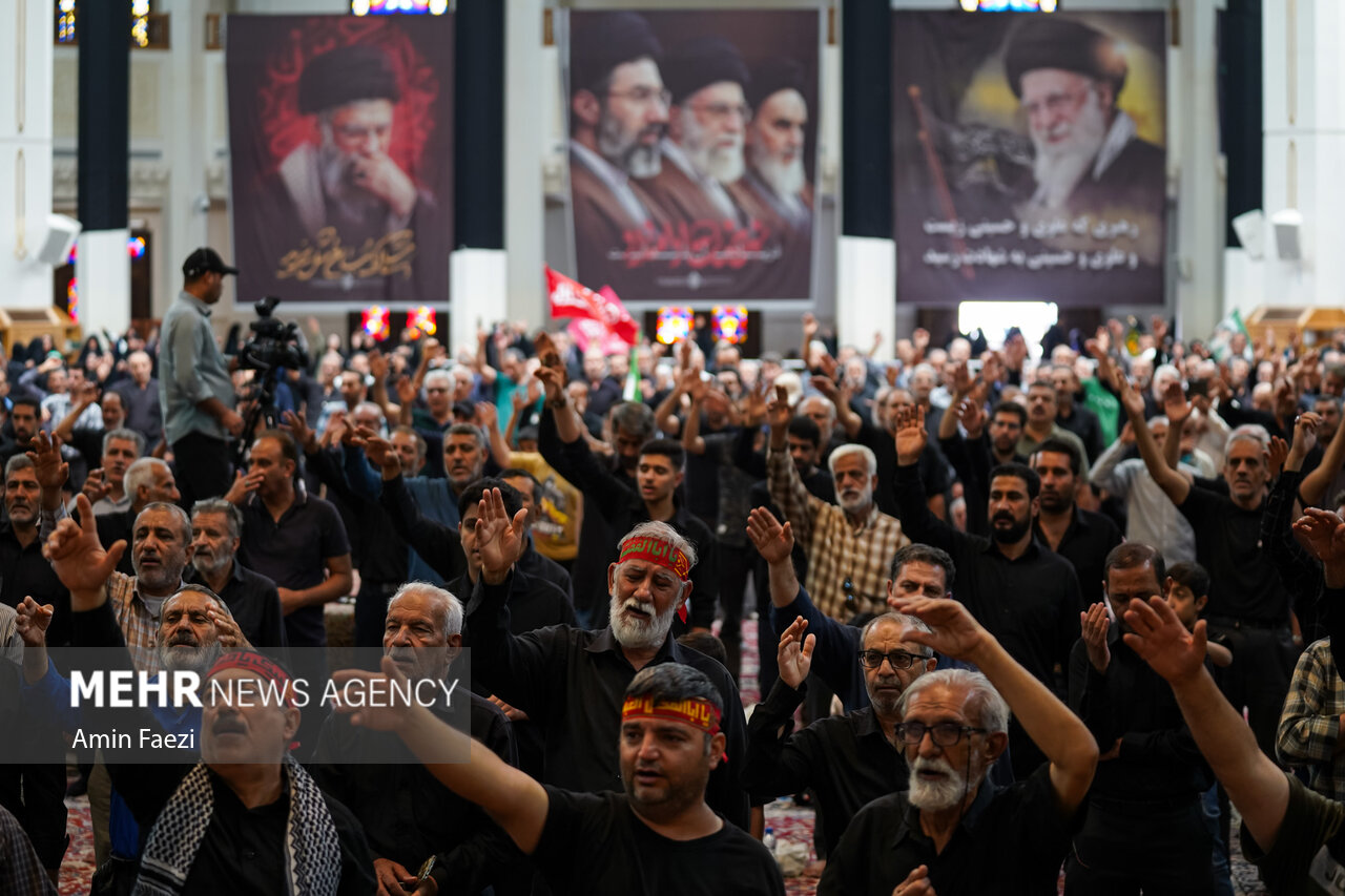 شور عزاداری ایرانشهری ها در روز شهادت امام رضا(ع)