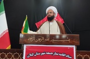 امام جمعه لیلان: دشمن به دنبال ایجاد شکاف و نارضایتی در جامعه است