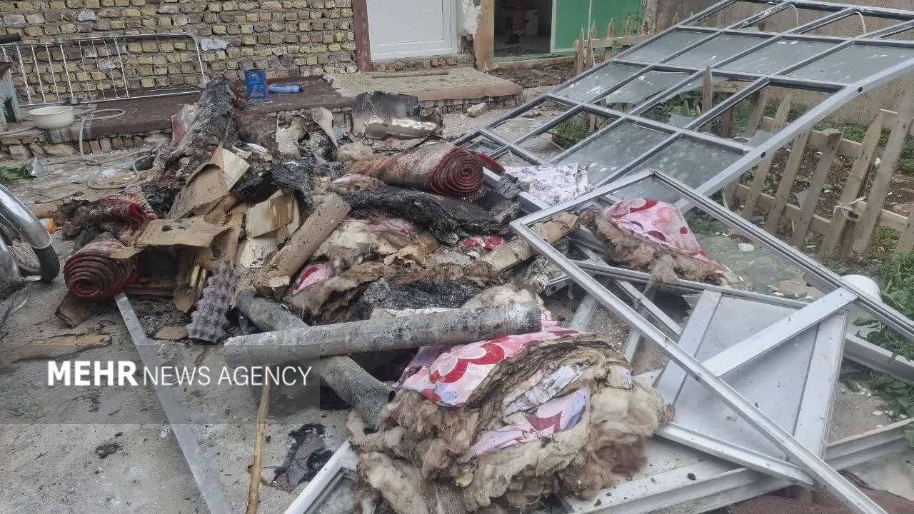 انفجار مهیب گاز در مُجن؛ یک زن دچار سوختگی شدید شد