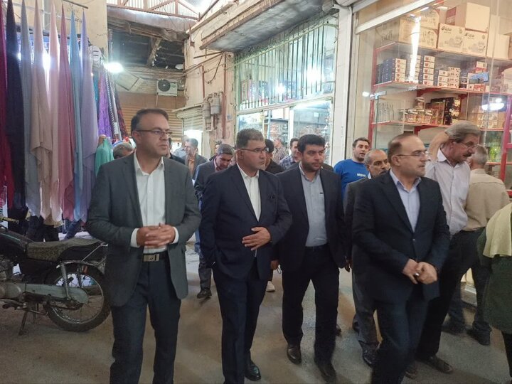 نصیری: مرمت و ساماندهی بازار تاریخی بیجار پیگیری می‌شود
