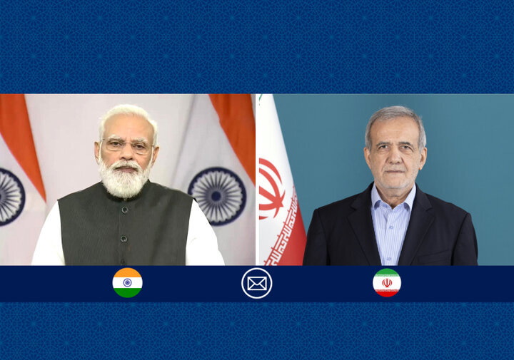 Iran seeks to strengthen ties with India: Pezeshkian to Modi