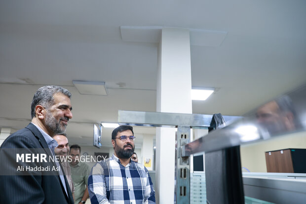 بازدید رئیس بسیج جامعه پزشکی از گروه رسانه‌ای مهر
