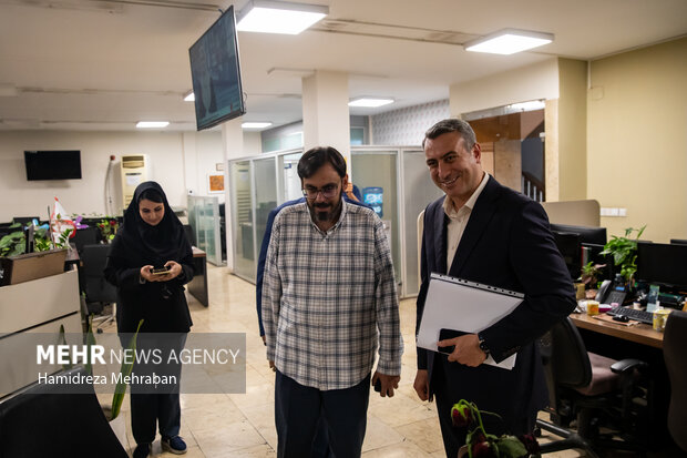 بازدید مدیرعامل شرکت شهر فرودگاهی امام خمینی(ره) از گروه رسانه‌ای مهر