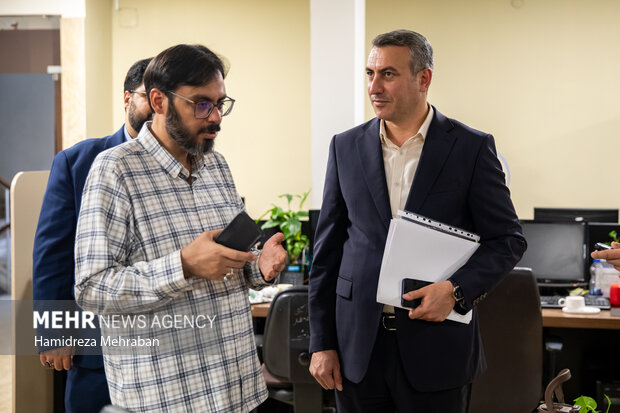 بازدید مدیرعامل شرکت شهر فرودگاهی امام خمینی(ره) از گروه رسانه‌ای مهر