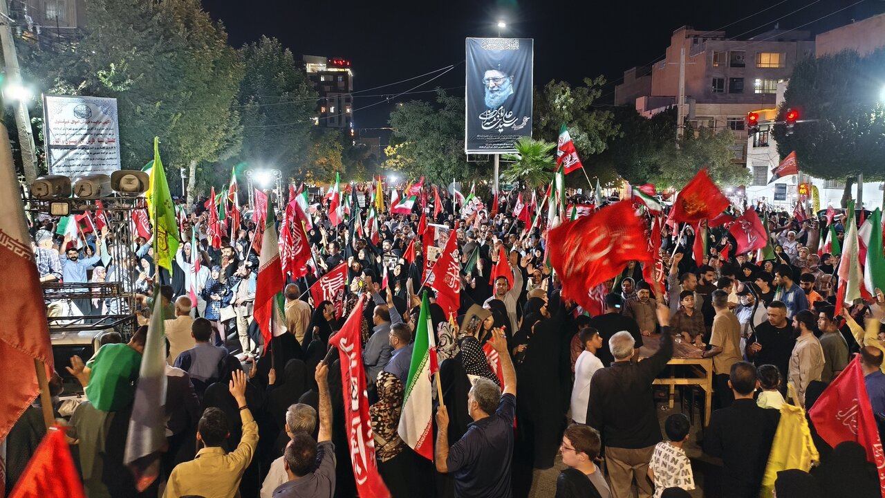 صد و شصت و هشتمین اجتماع نحن منتقمون مردم کرمانشاه