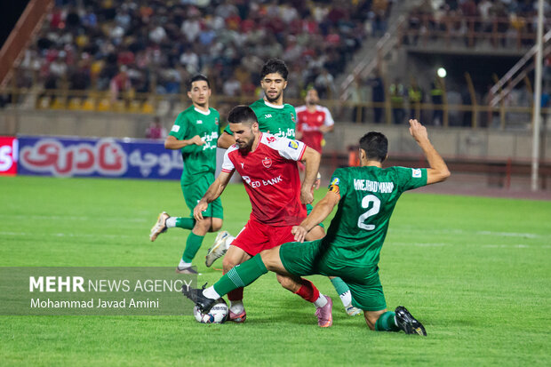 لیگ برتر فوتبال - شمس آذر و پرسپولیس