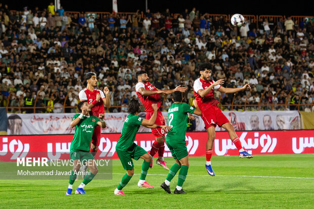 لیگ برتر فوتبال - شمس آذر و پرسپولیس