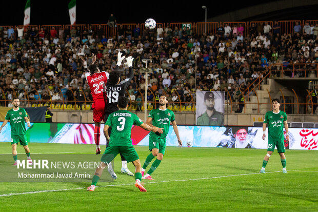 لیگ برتر فوتبال - شمس آذر و پرسپولیس