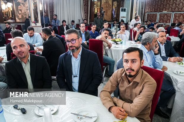 مراسم بزرگداشت روز خبرنگار با حضور رئیس مجلس